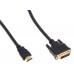 Кабель аудио-видео Buro HDMI (m)/DVI-D (Dual Link) (m) 1.8м. BHP RET HDMI_DVI18
