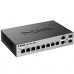 Коммутатор D-Link DGS-1100-10/ME/A2A, 8-Port 10/100/1000Base-T ports + 2 combo 100/1000Base-T/SFP ports Metro Ethernet Switch