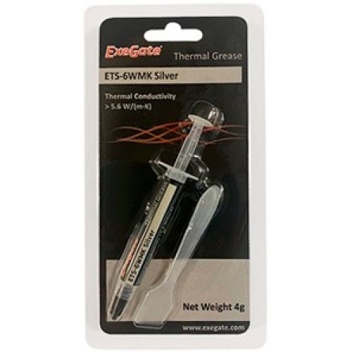 Термопаста Exegate ETS-6WMK Silver (4 гр.)