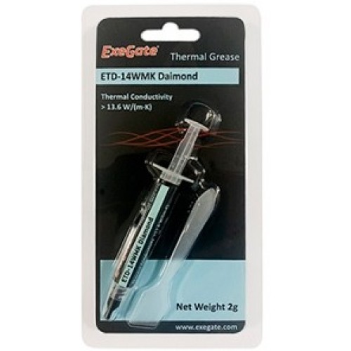 Термопаста Exegate ETD-14WMK Daimond (2 гр)