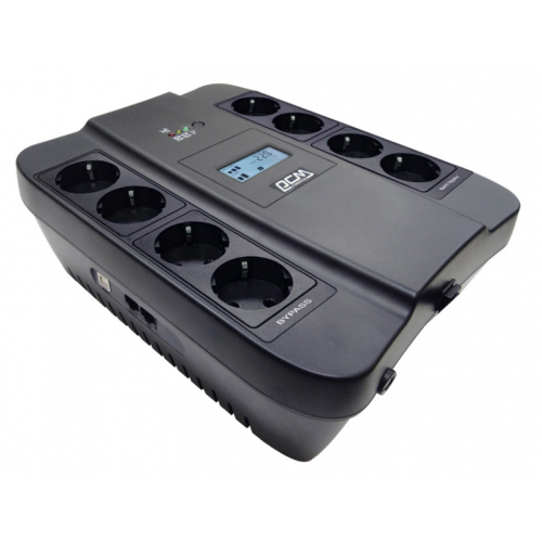 Источник бесперебойного питания Powercom Spider SPD-900U LCD 540Вт 900ВА черный