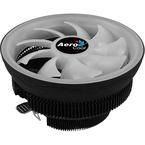 Кулер для процессора Aerocool Core Plus 110W / ARGB / PWM / Intel 115*/775/AMD / Clip