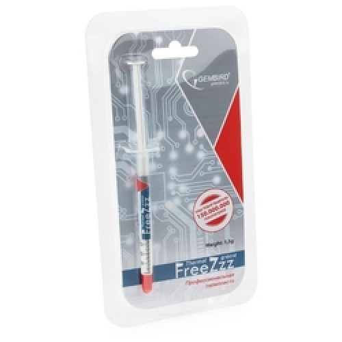 Термопаста Gembird FreeZzz GF-01-1.5P для радиаторов, 1,5гр, пакет