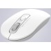 Мышь A4 Fstyler FG20 белый оптическая (2000dpi) беспроводная USB для ноутбука (4but)