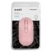 Мышь A4 Fstyler FG20 розовый оптическая (2000dpi) беспроводная USB для ноутбука (4but)