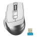 Мышь A4 Fstyler FB35 белый/серый оптическая (2000dpi) беспроводная BT/Radio USB (6but)