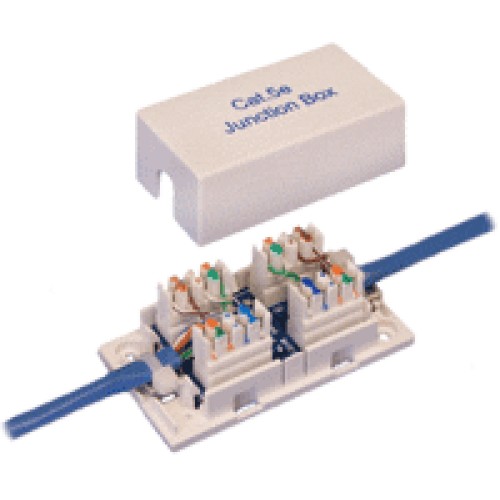 Адаптер Lanmaster TWT-CN110UTP5E проходной кат.5E бел. (упак.:1шт)