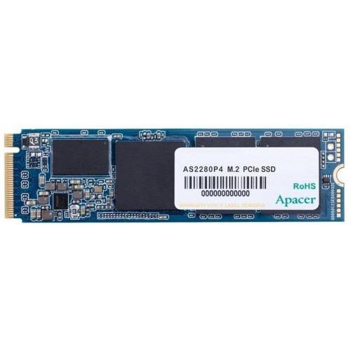 Накопитель Apacer SSD AS2280P4 512Gb M.2 PCIe Gen3x4 MTBF 1.5M, 3D TLC, Retail (AP512GAS2280P4-1)