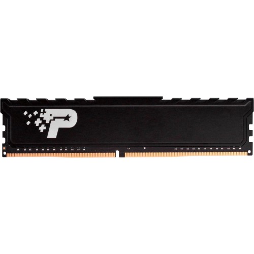 Оперативная память Patriot DDR4 8GB 2400MHz UDIMM (PC4-19200) CL17 1.2V (Retail) 1024*8 with HeatShield