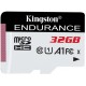 Флеш карта microSDHC 32Gb Class10 Kingston SDCE/32GB High Endurance w/o adapter