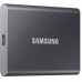 Твердотельный накопитель Samsung SSD 2TB T7 Touch, USB Type-C, R/W 1000/1050MB/s, Titanium MU-PC2T0T/WW