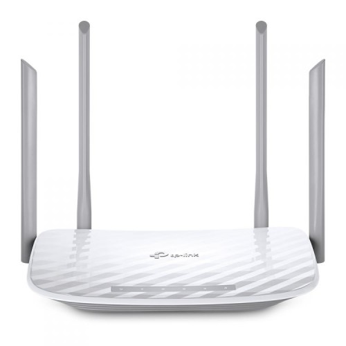 Маршрутизатор TP-LINK AC1200, 867 at 5 GHz +300 Mbps at 2.4 GHz, 802.11ac/a/b/g/n, 1 port WAN 10/100 Mbps + 4 ports LAN 10/100 Mbps, 4 fixed antennas