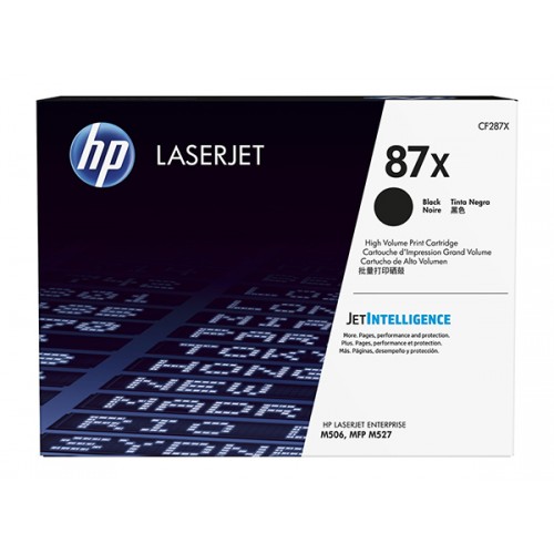Картридж HP 87X для LJ M506/M501/M527, двойная упаковка (2*18 000 стр.)