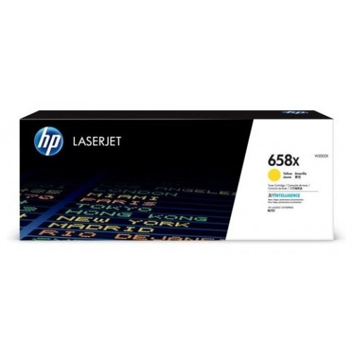 Картридж HP 658X для CLJ Enterprise M751, желтый (28 000стр.)