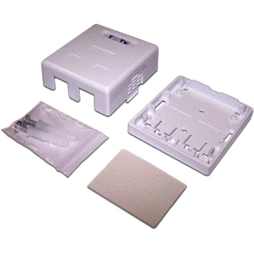 Настенная коробка TWT 2 порта для Keystone