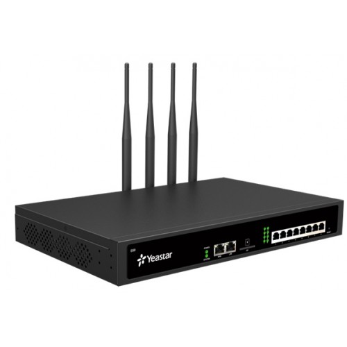 IP-АТС YEASTAR S50, 50 абонентов и 25 вызовов, поддержка FXO, FXS, GSM, BRI, шт