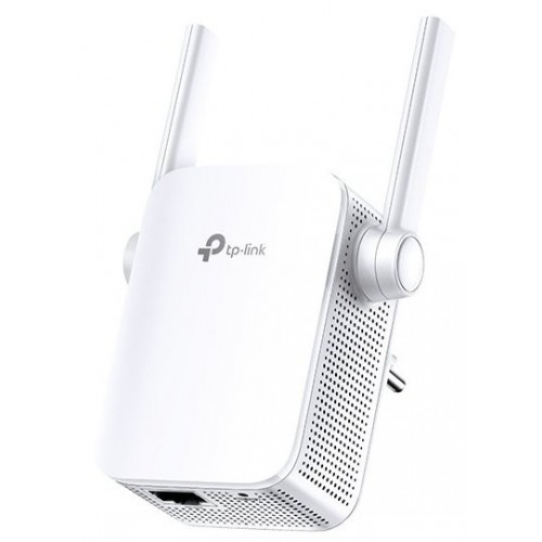 Усилитель Wi-Fi TP-LINK AC1200 867Mbps at 5GHz + 300Mbps at 2.4GHz, 802.11ac/a/b/g/n, 1 10/100M LAN, WPS button, 2 fixed antennas RE305