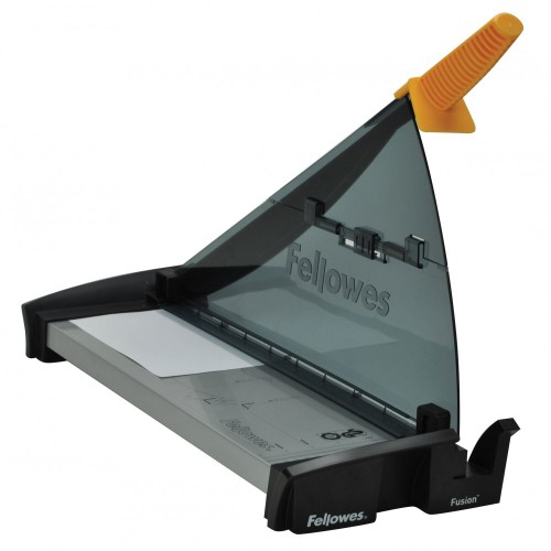 Резак сабельный Fellowes Fusion CRC-5410901 (FS-54109) A3/10лист./455мм/ручн.прижим/защитный экран