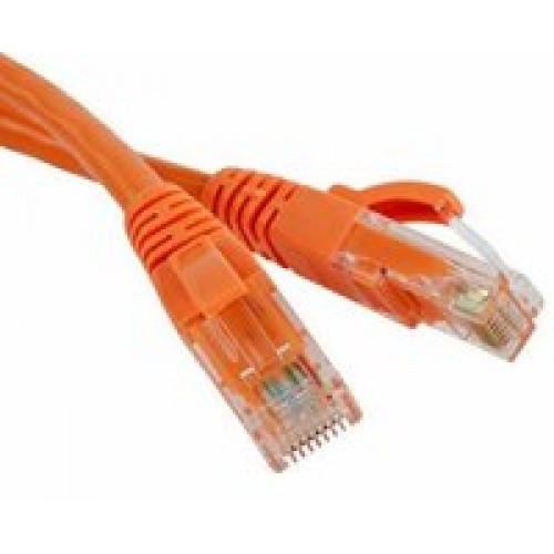 Патч-корд Lanmaster TWT-45-45-1.0-OR вилка RJ-45-вилка RJ-45 кат.5е 1м оранжевый ПВХ (уп.:1шт)