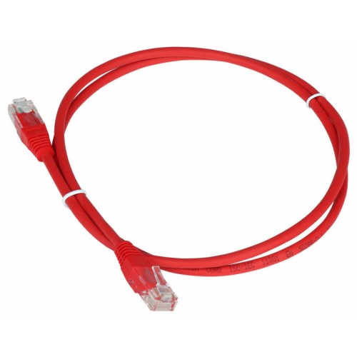 Патч-корд Lanmaster LAN-PC45/S5E-3.0-RD вилка RJ-45-вилка RJ-45 кат.5е 3м красный LSZH (уп.:1шт)