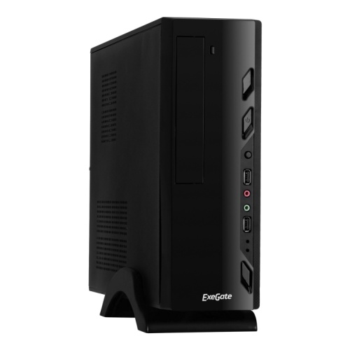Корпус MiniITX Exegate MI-208 Black miniITX M300 (EX268693RUS)