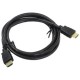 Кабель Telecom (TCG200-3M/TCG200B-3M) HDMI 19M/M ver 2.0+3D/Ethernet ,3m