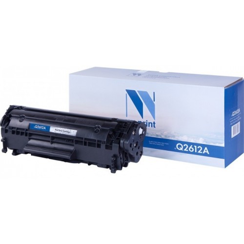 Картридж NVP совместимый NV-Q2612A для HP LaserJet 1010/ 1012/ 1015/ 1018/ 1020/ 1022/ 3015/ 3020/ 3030/ 3050/ 3050Z/ 3052/ 3055/ M1005mfp (2000k)