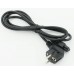 Кабель питания 3-pin евровилка, 1.5м, черный (469)