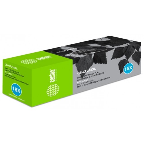 Картридж лазерный Cactus CS-CF218XL-MPS black (CS-CF218XL)