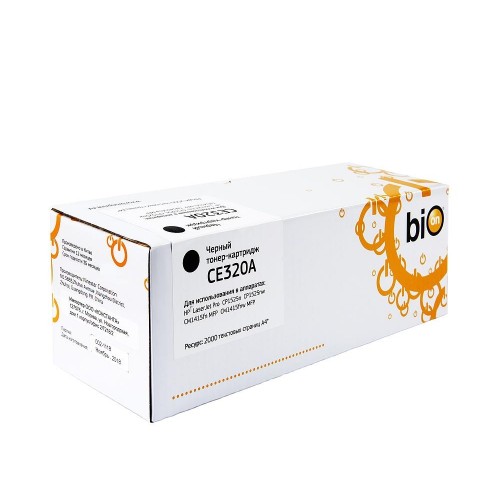 Картридж для принтеров HP LaserJet CP1525 Bion CE320A (2000 стр.) черный