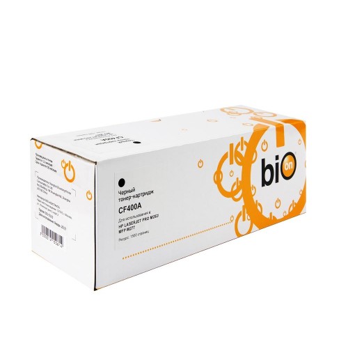 Картридж для HP Laser Jet Pro M252, MFP M277  Bion CF400A (1500 стр.) BLACK