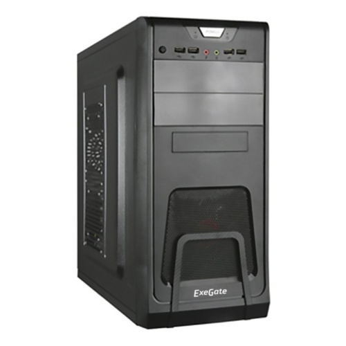 Корпус Miditower Exegate CP-603 Black, Exegate EX278393RUS 