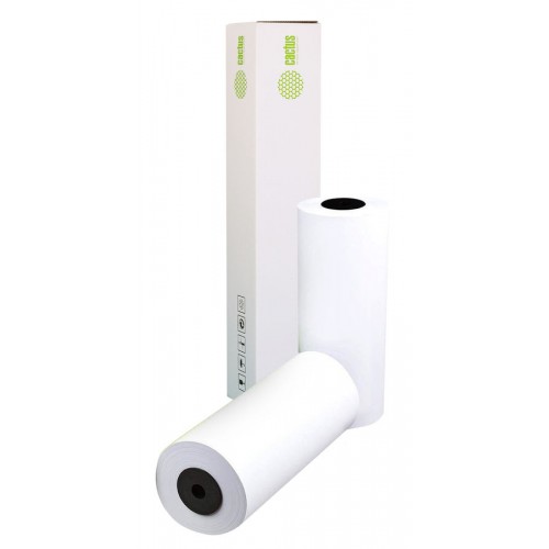 Бумага Cactus Eco CS-LFP80-420457E A2 420мм-45.7м/80г/м2/белый CIE155% универсальная втулка:50.8мм (2") (упак.:2рул)