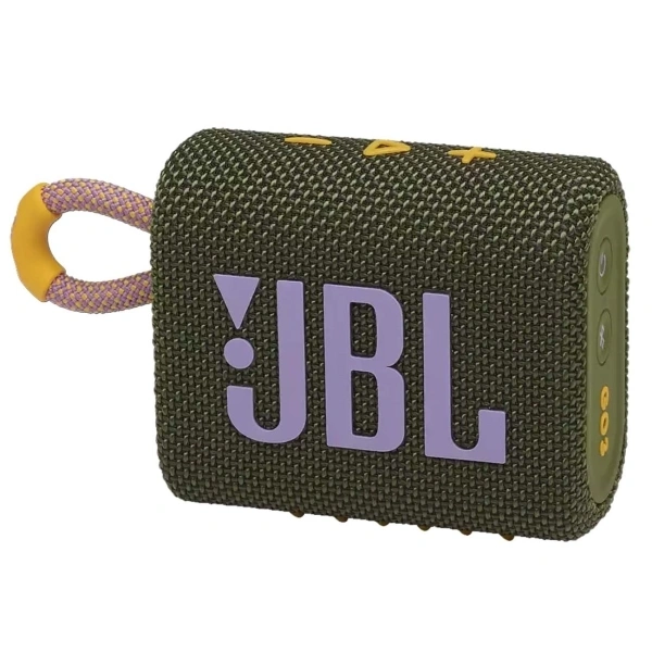 Портативная акустическая система JBL Go 3, зеленый