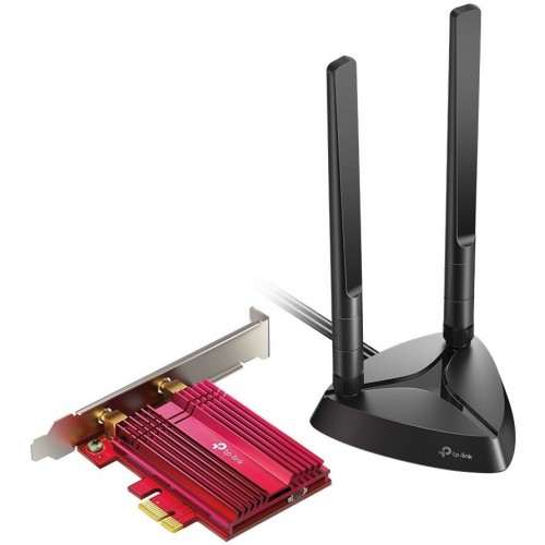 Сетевой адаптер WiFi + Bluetooth TP-Link Archer TX3000E AX3000 PCI Express (ант.внеш.съем) 2ант.