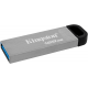 Флеш Диск Kingston 128Gb DataTraveler Kyson DTKN/128GB USB 3.1 серебристый/черный