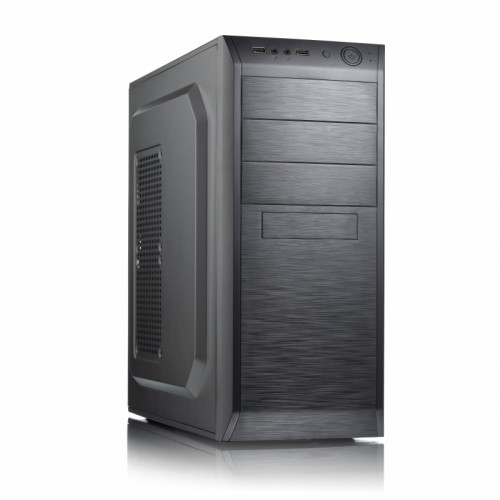 Корпус c блоком питания 450 Ватт Foxline FL-815, ATX, 3x5.25EXT, 1x3.5EXT, 3x3.5INT, 2xUSB2.0, HDA, w/o FAN, w/450W ATX PSU, w/1.2m EU pwr cord