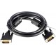 Кабель Telecom DVI-D--DVI-D Dual link 25M/25M, экран, феррит.кольца, 1.8м <TCG441D-1.8M> TCG441D-1.8M