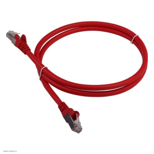 Патч-корд Lanmaster LAN-PC45/S6-1.0-RD FTP вилка RJ-45-вилка RJ-45 кат.6 1м красный LSZH