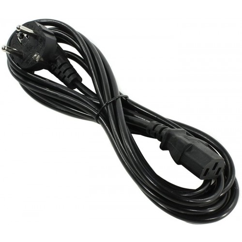 Кабель Aopen компьютер --> розетка 220V ( угловая Евровилка) <VDE> 3G*0,5mm2 1,8m ACE021-1.8M