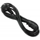 Кабель Aopen компьютер --> розетка 220V ( угловая Евровилка) <VDE> 3G*0,5mm2 1,8m ACE021-1.8M
