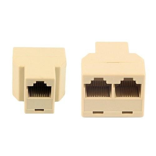 Разветвитель Cablexpert US-09A RJ45 8P8C (розетка) -> 2x8P8C (розетки)