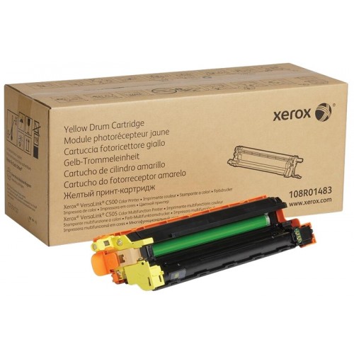 Фотобарабан Xerox VL C500/C505,  жёлтый, 40К 108R01483