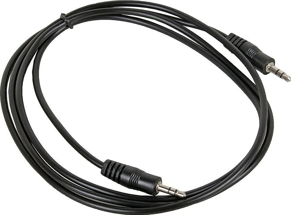 Кабель соединительный VCOM 3.5 Jack (M) - 3.5 Jack (M), стерео, аудио, 1.5м VAV7175-1.5M