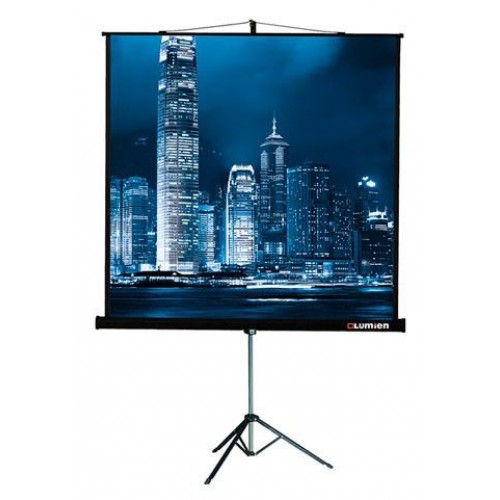 Экран на треноге Lumien 127x127см Master View LMV-100101 1:1 напольный рулонный