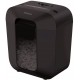 Шредер Fellowes PowerShred LX25 черный (секр.P-4)/перекрестный/6лист./11.5лтр./скрепки/скобы/пл.карты