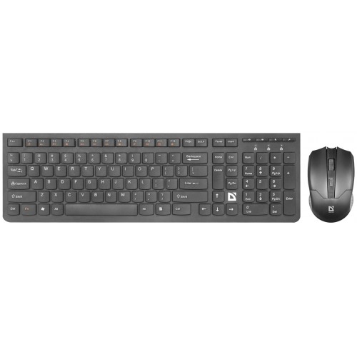 Клавиатура+мышь Defender Columbia C-775 RU черный