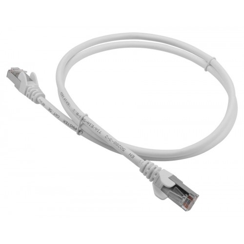 Патч-корд Lanmaster LAN-PC45/S5E-1.0-WH FTP вилка RJ-45-вилка RJ-45 кат.5е 1м белый LSZH (уп.:1шт)