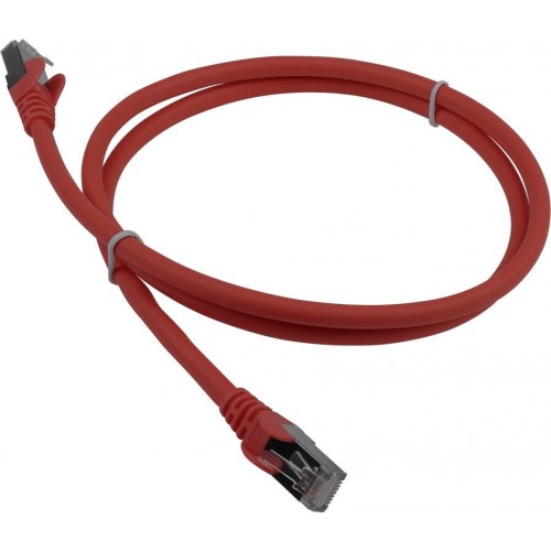 Патч-корд Lanmaster LAN-PC45/S6A-2.0-RD FTP вилка RJ-45-вилка RJ-45 кат.6А 2м красный LSZH (уп.:1шт)