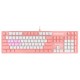 Клавиатура A4Tech Bloody B800 Dual Color механическая розовый/белый USB for gamer LED